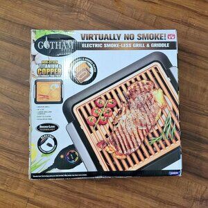 Gotham Steel Indoor Smokeless Electric Grill NIB